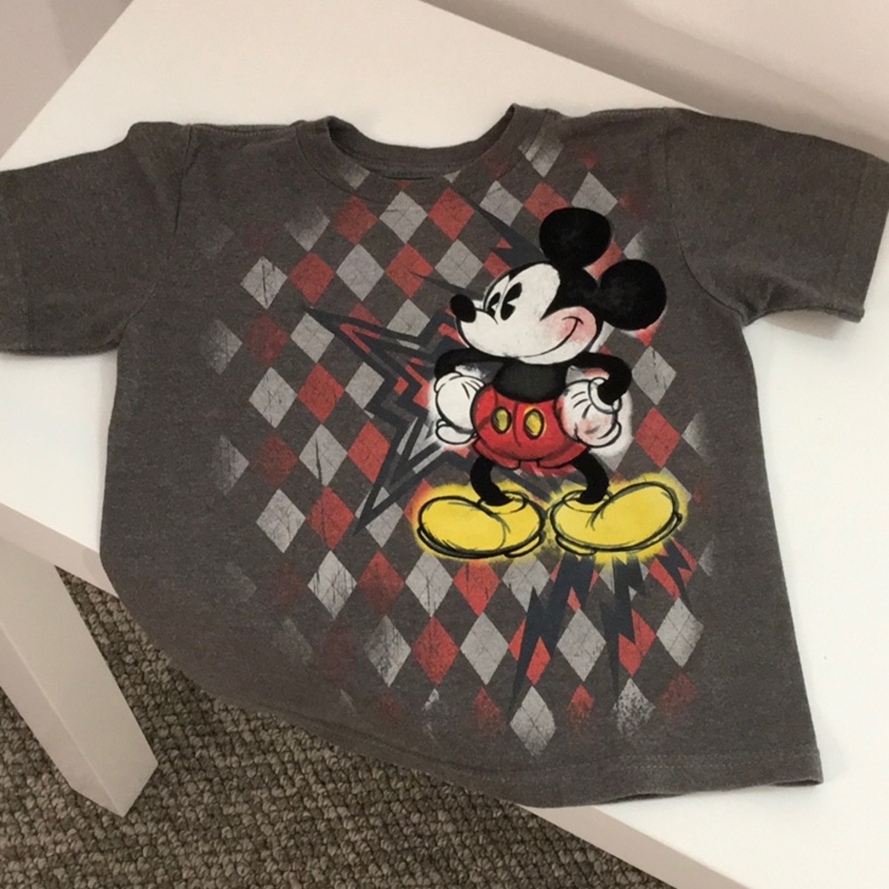 Classic Toddler Boy Size 2/3 Disney Mickey Mouse Short Sleeve T-Shirt